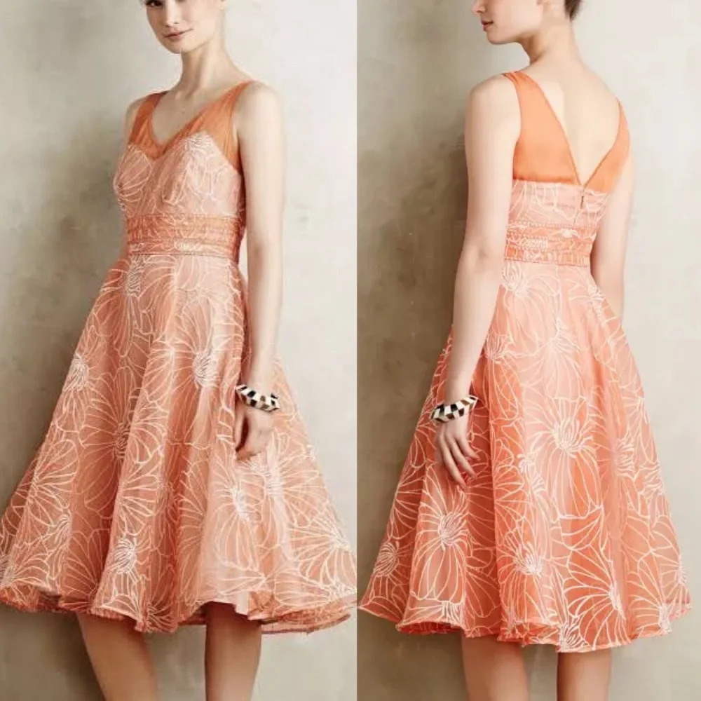 Anthropologie Calendula Dress - Picture 1 of 9